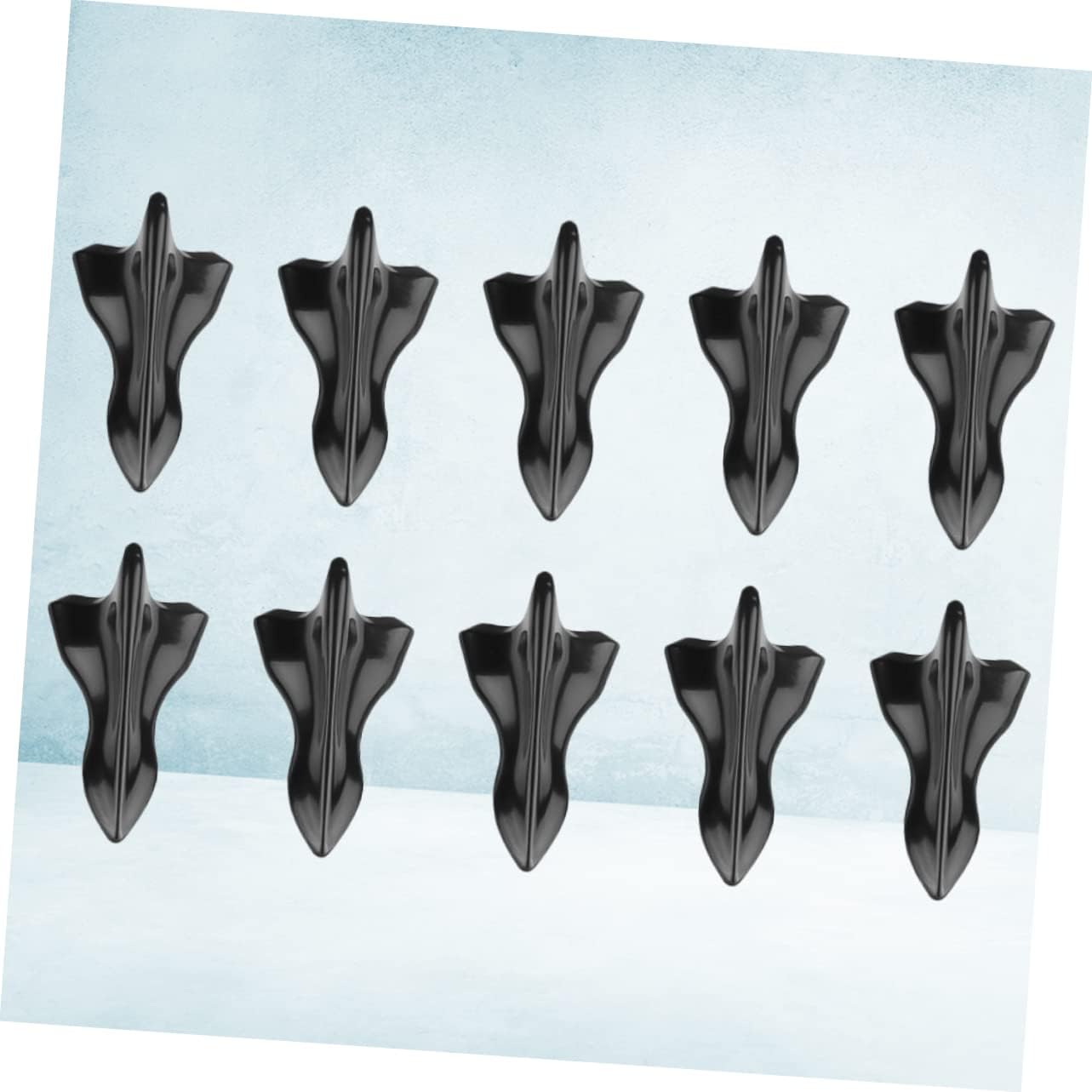 Vaguelly 10 piezas de aleta de coche aletas de tiburón aletas de coche Antena de coche Aleta de antena de coche Aleta decorativa de techo de