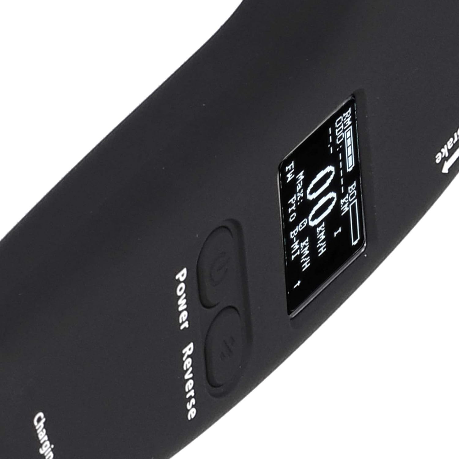Qinlorgo Control remoto de monopatín eléctrico, control remoto inalámbrico, control remoto de carga USB, control remoto de pantalla LED con frenado