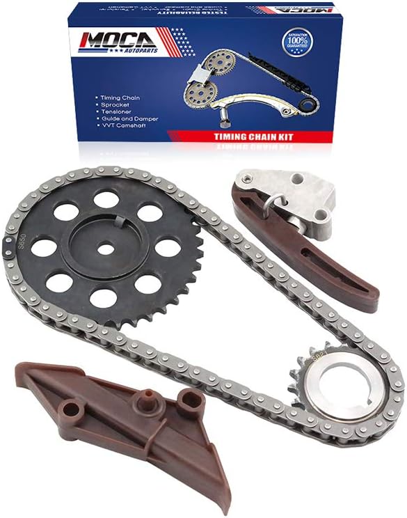 MOCA Kit de cadena de distribución 9-4172SA para 1995-2000 para Ford Explorer Ranger Aerostar y Mazda B4000 4.0L V6 12V Vin Code X