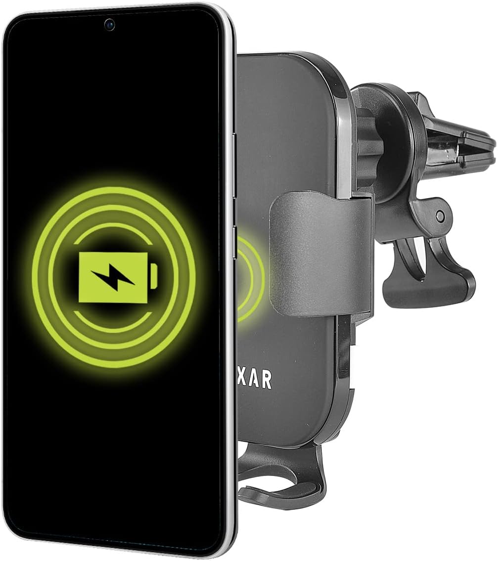 Olixar 15W Carga Inalámbrica Parabrisas & Dash Car Holder – Negro