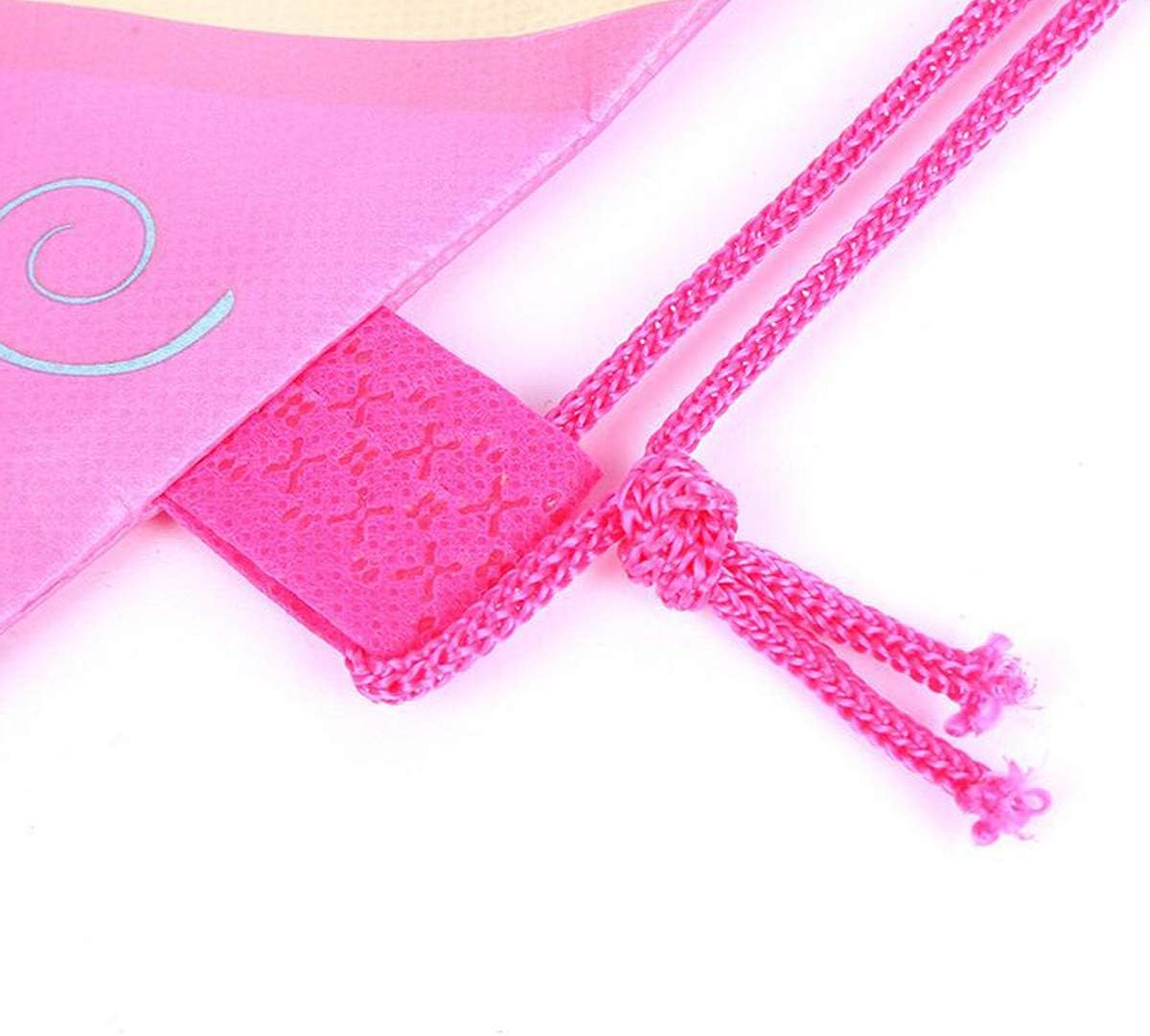 Bolsa de recuerdo de fiesta de unicornio, paquete de 8 mochilas con cordón de unicornio como bolsas de regalo de fiesta, bolsas de dulces para