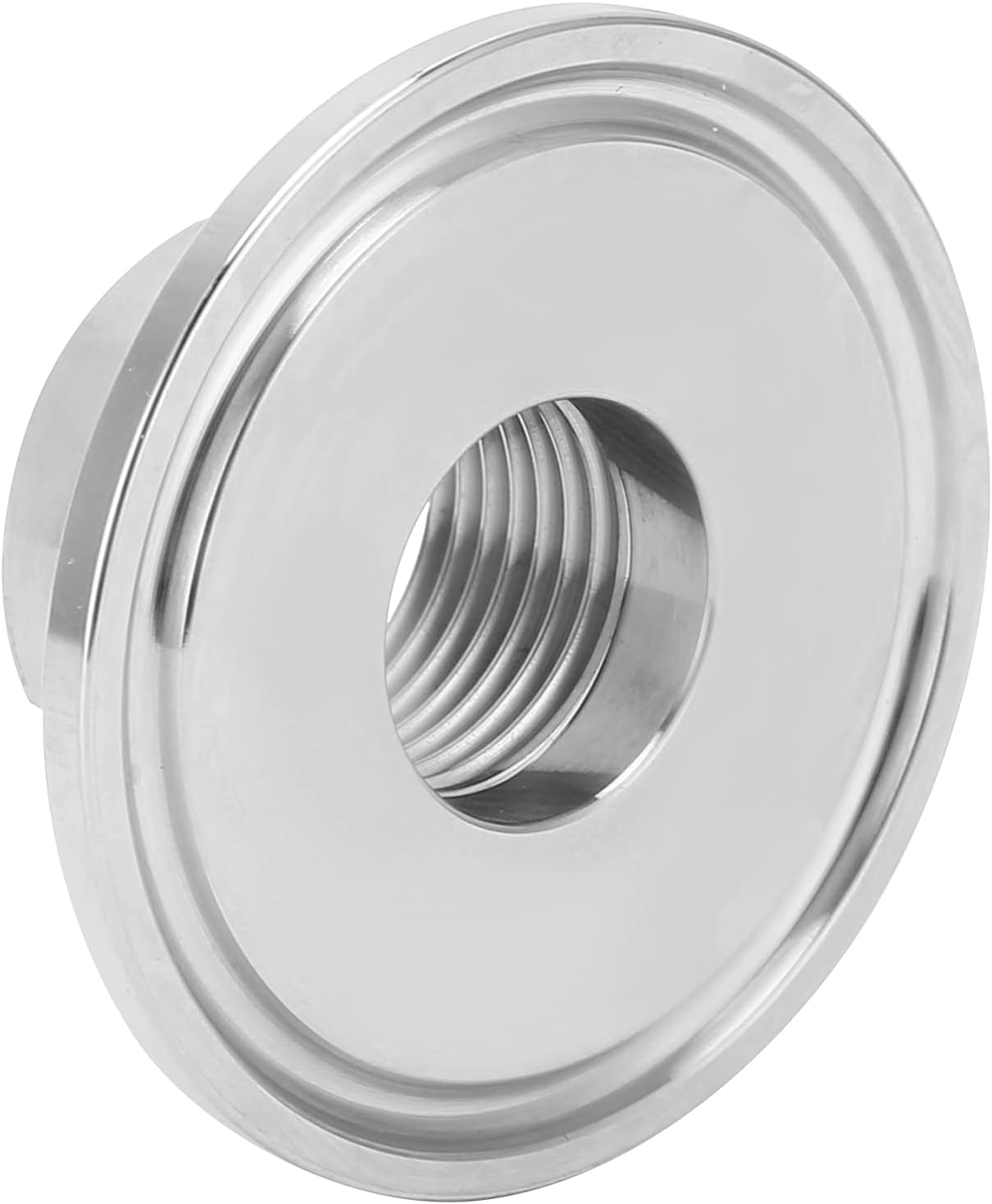 Adaptador hembra, adaptador hembra NPT de acero inoxidable 304 HFS(R) de 1.5 a 12 pulgada para montaje de tubería de triple abrazadera