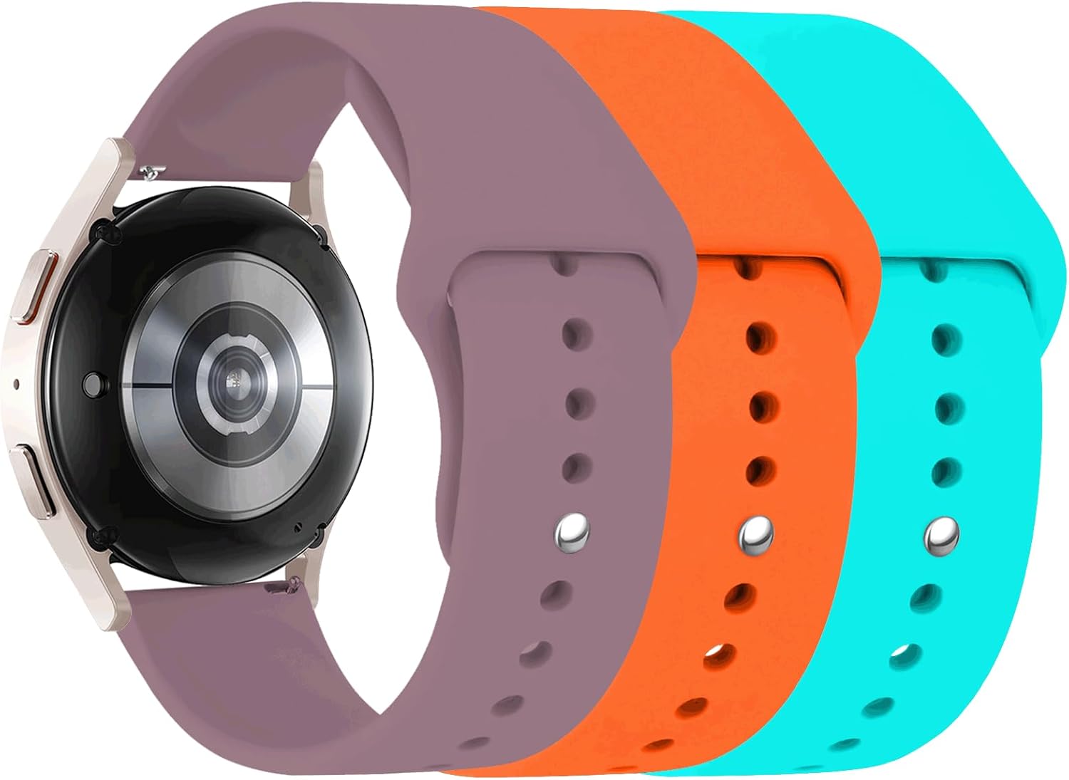 Paquete de 3 correas para Samsung Galaxy Watch 66 Classic de 1.575 in 1.732 in 1.693 in 1.850 in, Galaxy Watch 5Galaxy Watch 4, correa de repuesto
