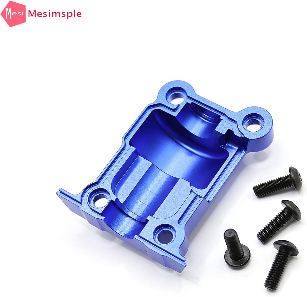 Mesimsple Alloy Xmaxx – Cubierta del diferencial trasero superior 7787 para 15 X-Maxx Drive Gear Cover X Maxx Diff Cover Truck Upgrades Blue