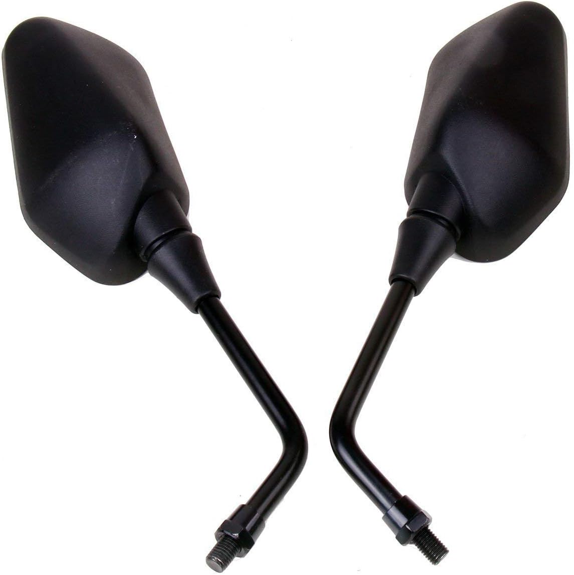 1 par de espejos retrovisores de motocicleta negros compatibles con Triumph Tiger Explorer ABS