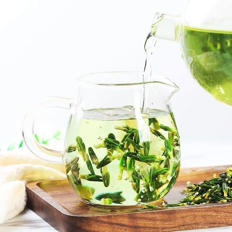 Té de embrión de loto plumule loto seco 8.1 oz250 g (4.41 oz* 2) Wild Nature Fragante Núcleo de semilla de loto Corazón de loto de calidad premium