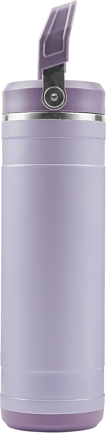 Pelican Hydration Pelican Pacific – Vaso aislado al vacío de 26 onzas, acero inoxidable reciclado de doble pared de viaje con doble tapa, botella de