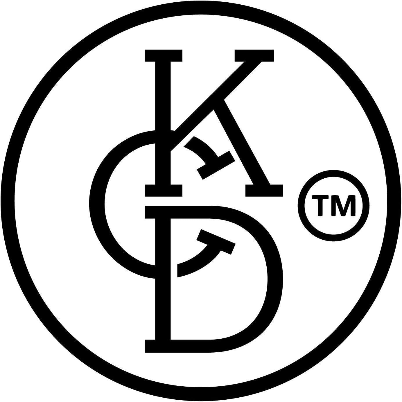 KCD3364 – Adhesivo de vinilo para automóviles, camiones, ventanas, parachoques, paredes, laptops, 5.75 pulgadas en el punto más grande, color blanco