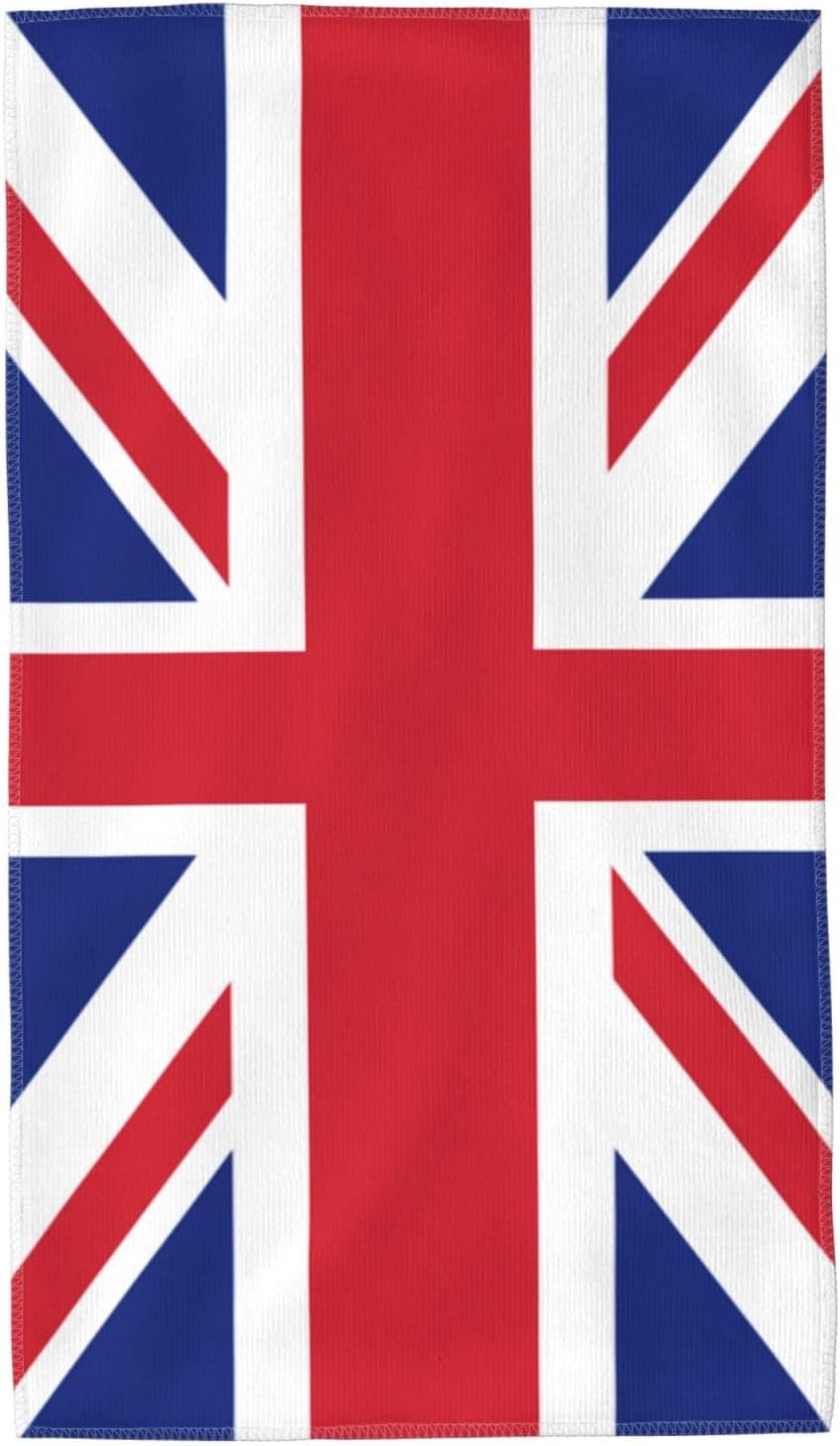 SEAEAGLE Toallas de baño absorbentes con la bandera británica, toallas de baño de 27.5 x 16 pulgadas