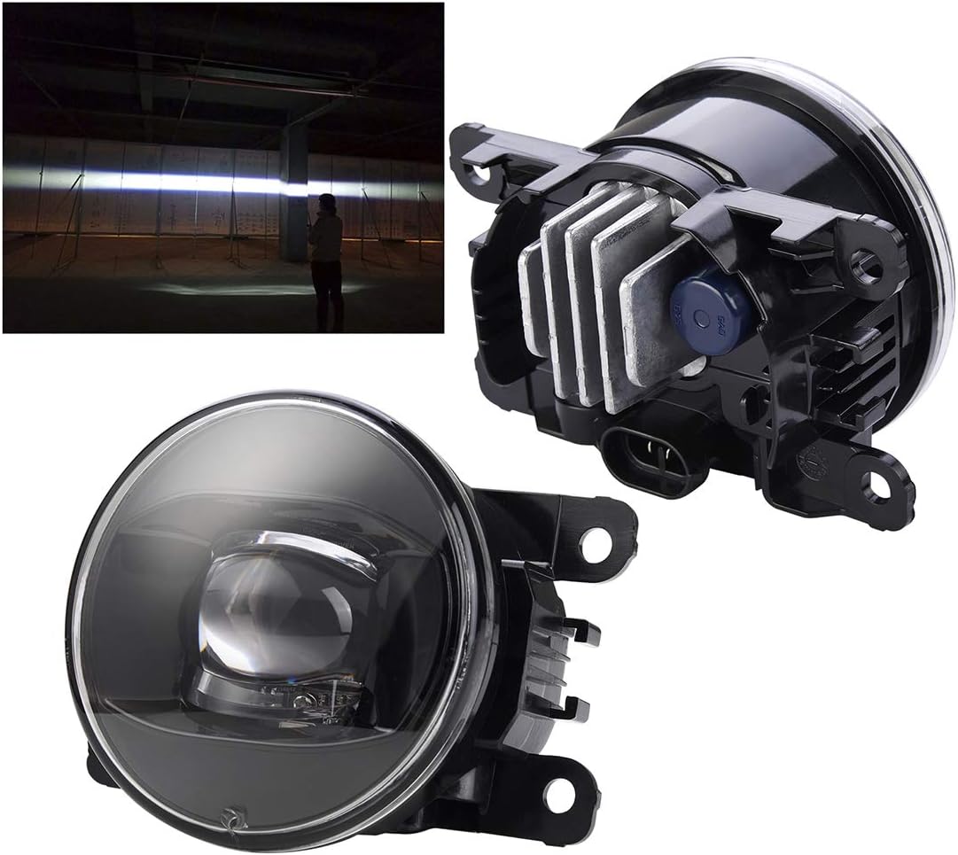 Nueva generación LED antiniebla montaje montaje actualización y actualizado para jee.p brújula MP Renegade Cherokee KL 2014 2015 2016 2017 2018 2019