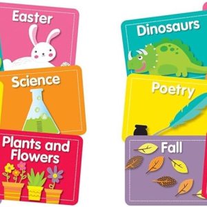 Schoolgirl Style – Just Teach Etiquetas de biblioteca con recortes coloridos, decoración de aula, 45 piezas (paquete de 2) Schoolgirl Style – Just Teach Etiquetas de biblioteca con recortes coloridos, decoración de aula, 45 piezas (paquete de 2)