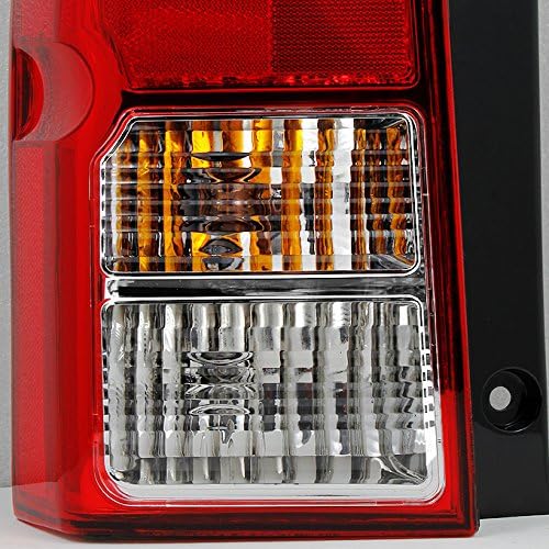 AKKON – Se adapta a Pathfinder SUV luz trasera roja transparente para lámpara de freno, luces de freno de pasajero lado derecho de repuesto