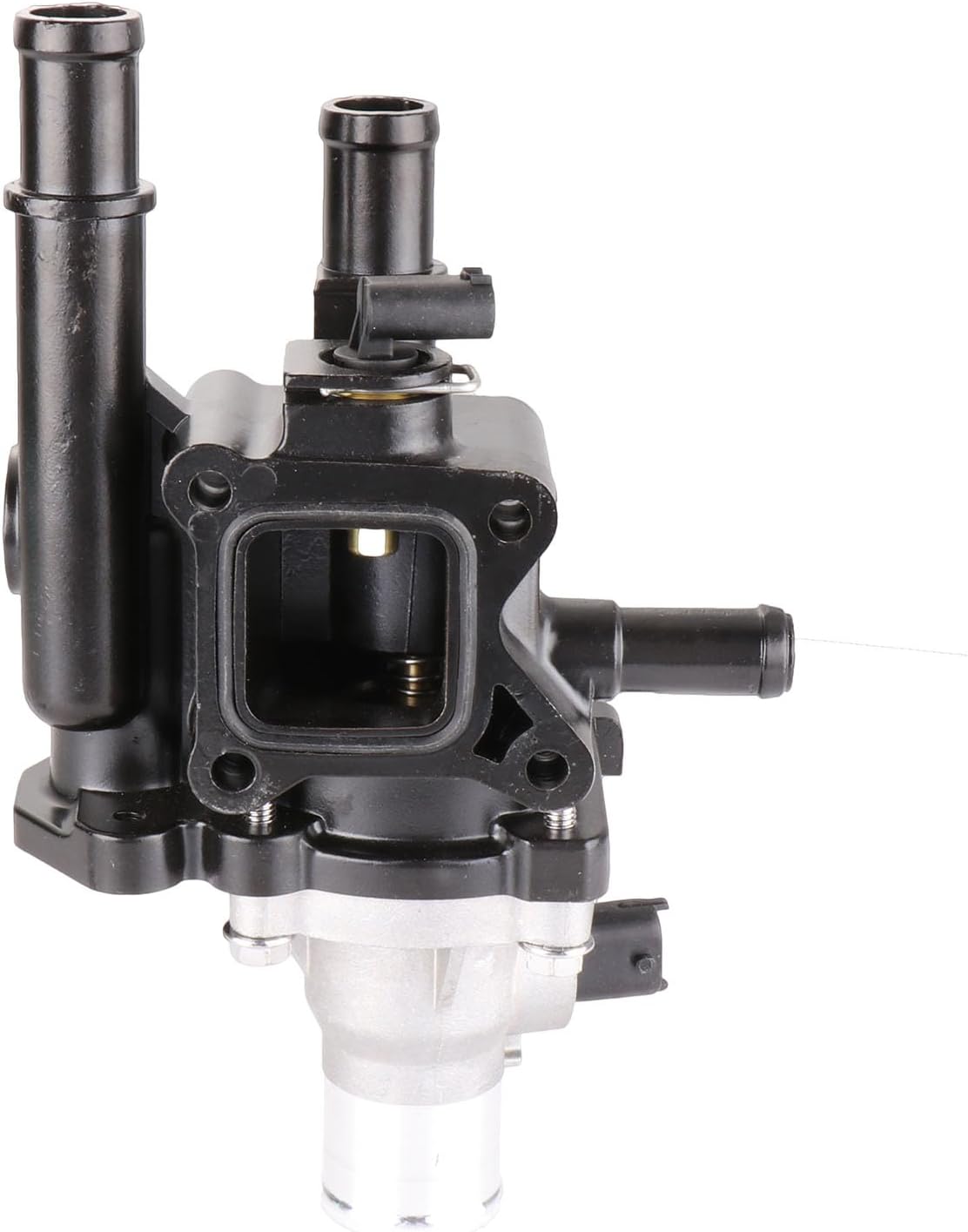 OCPTY Carcasa de termostato para Chevrolet Aveo 2009-2011 para Chevrolet Aveo5 2009-2011 para Pontiac G3 2009 2009 para Pontiac G3 Wave 2009 Motor