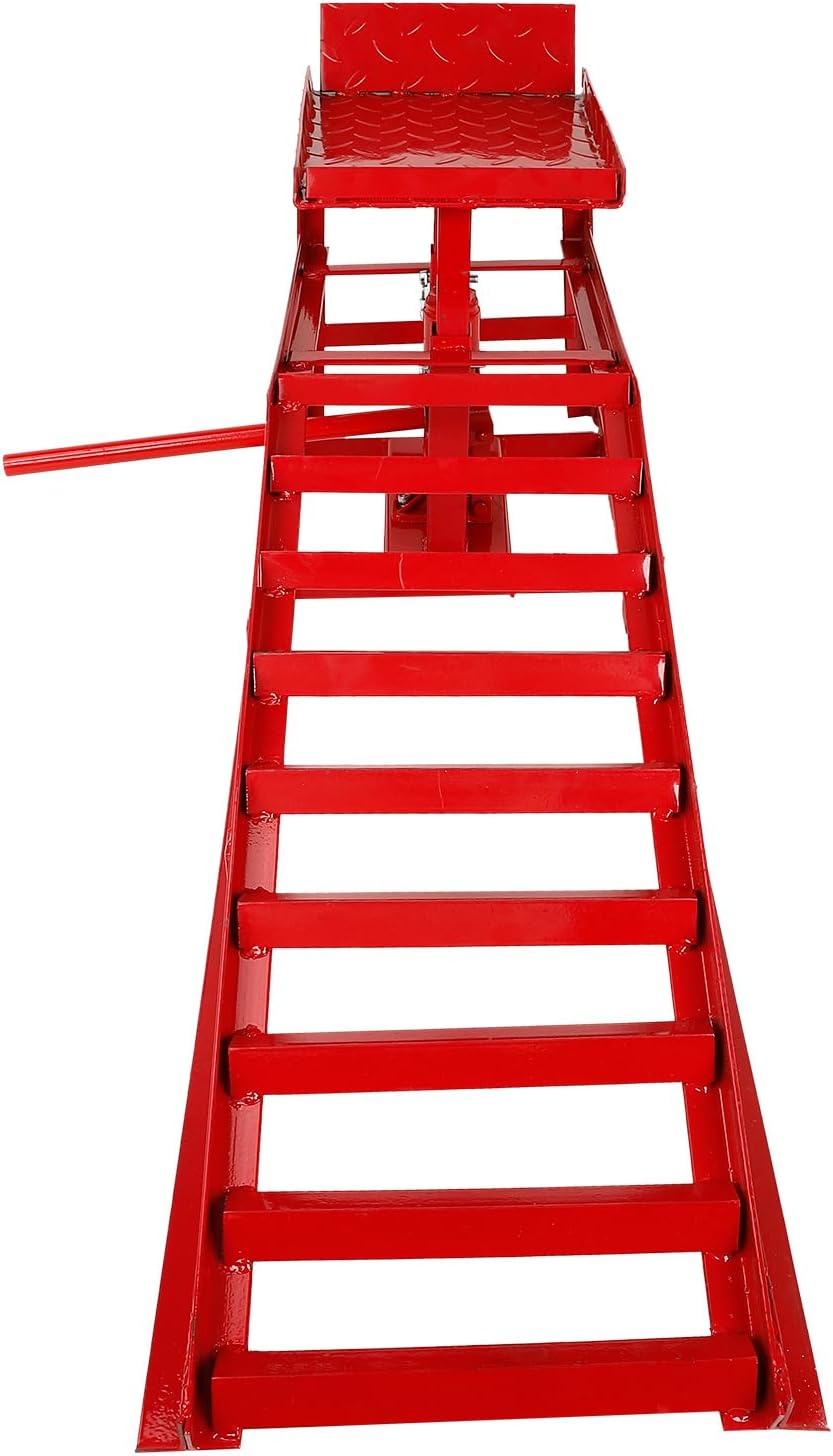 Rampas hidráulicas para coche de capacidad 5T  11000lbs para vehículos, camiones, garaje, rampas de servicio de elevación, 1 paquete