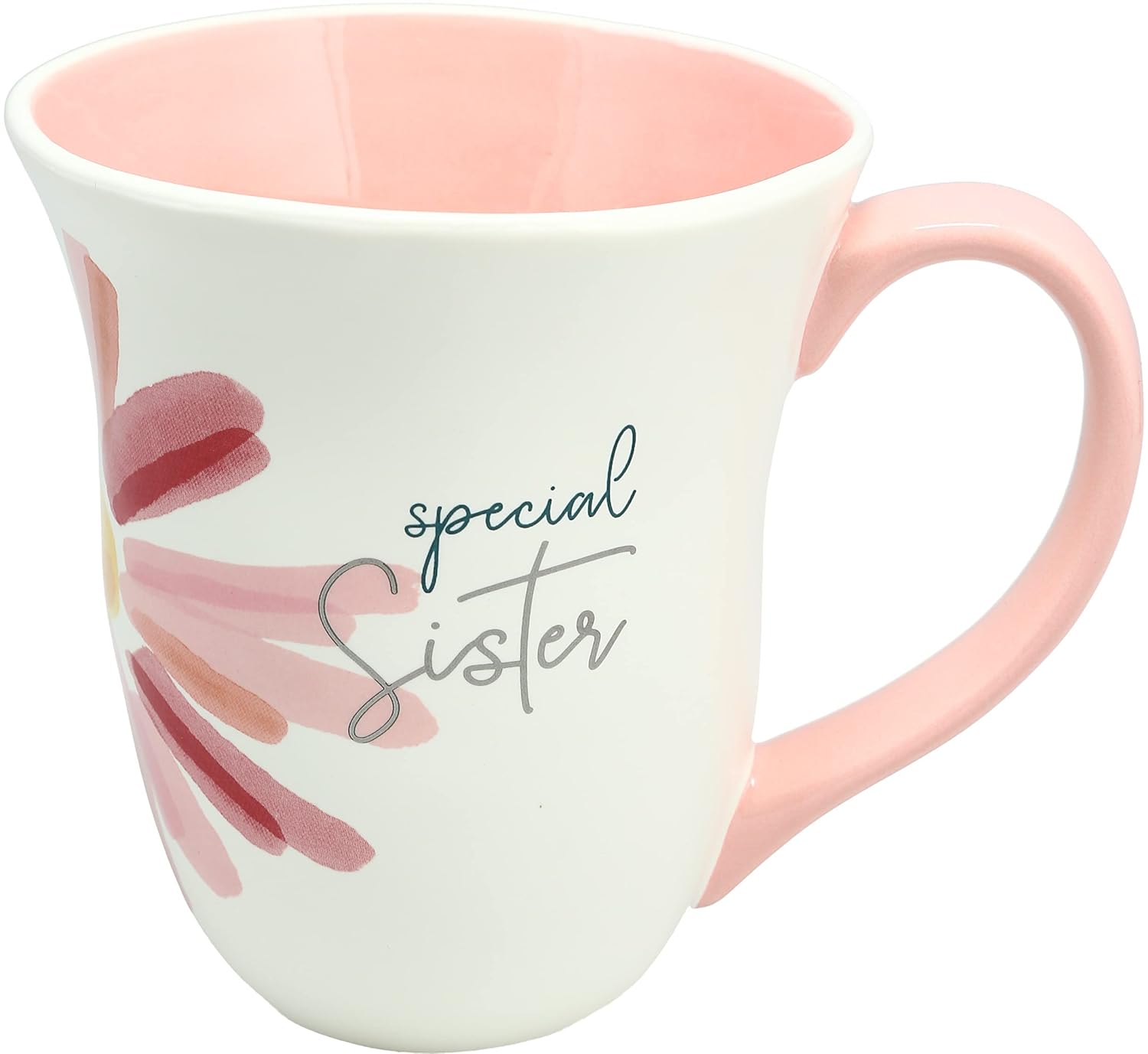 Pavilion – Taza de café grande de 16 onzas, diseño de flores de acuarela