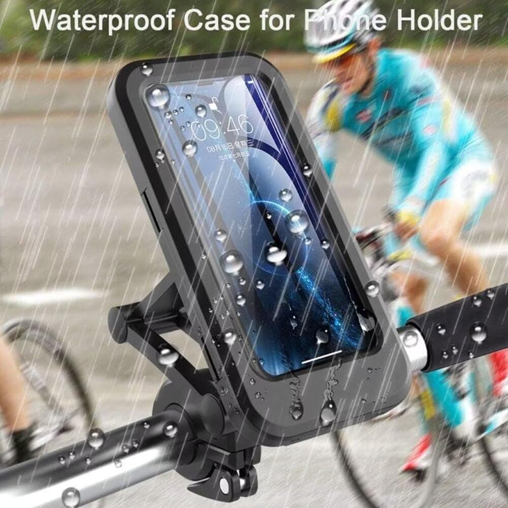Soporte impermeable para bicicleta de teléfono para Motorola Moto E22s E32 E32s G G Power G14 G200 G22 G32 G41 G42 G51 G52 G62 G71 G71s G82 S30 Pro