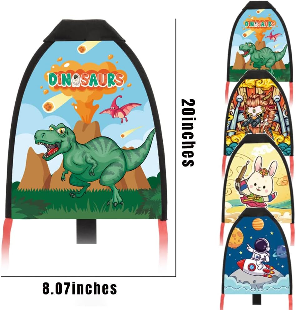 soputry Juguetes lanzador de cometas 2023 con 3 piezas de juguete de cometa juguete de playa, divertido juguete de cometa para playa, juguetes