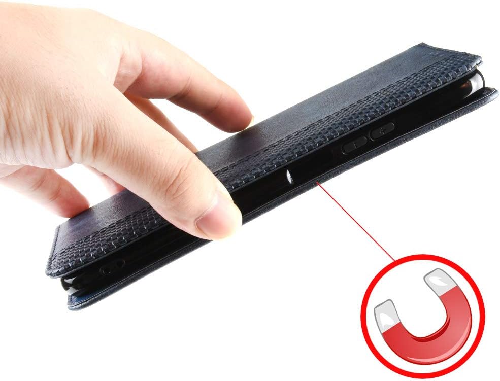 SHIEID Funda tipo cartera para Xiaomi Poco X3 Pro, protector de pantalla incluido, funda de piel con tapa para teléfono celular con tarjetero para