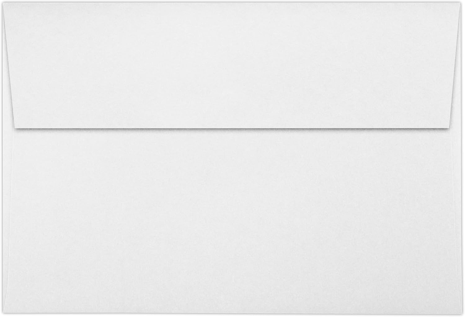 LUXPaper Sobres de invitación A8  5 12 pulgadas x 8 18 pulgadas  Blanco brillante  Texto de 70 libras  50 cantidad