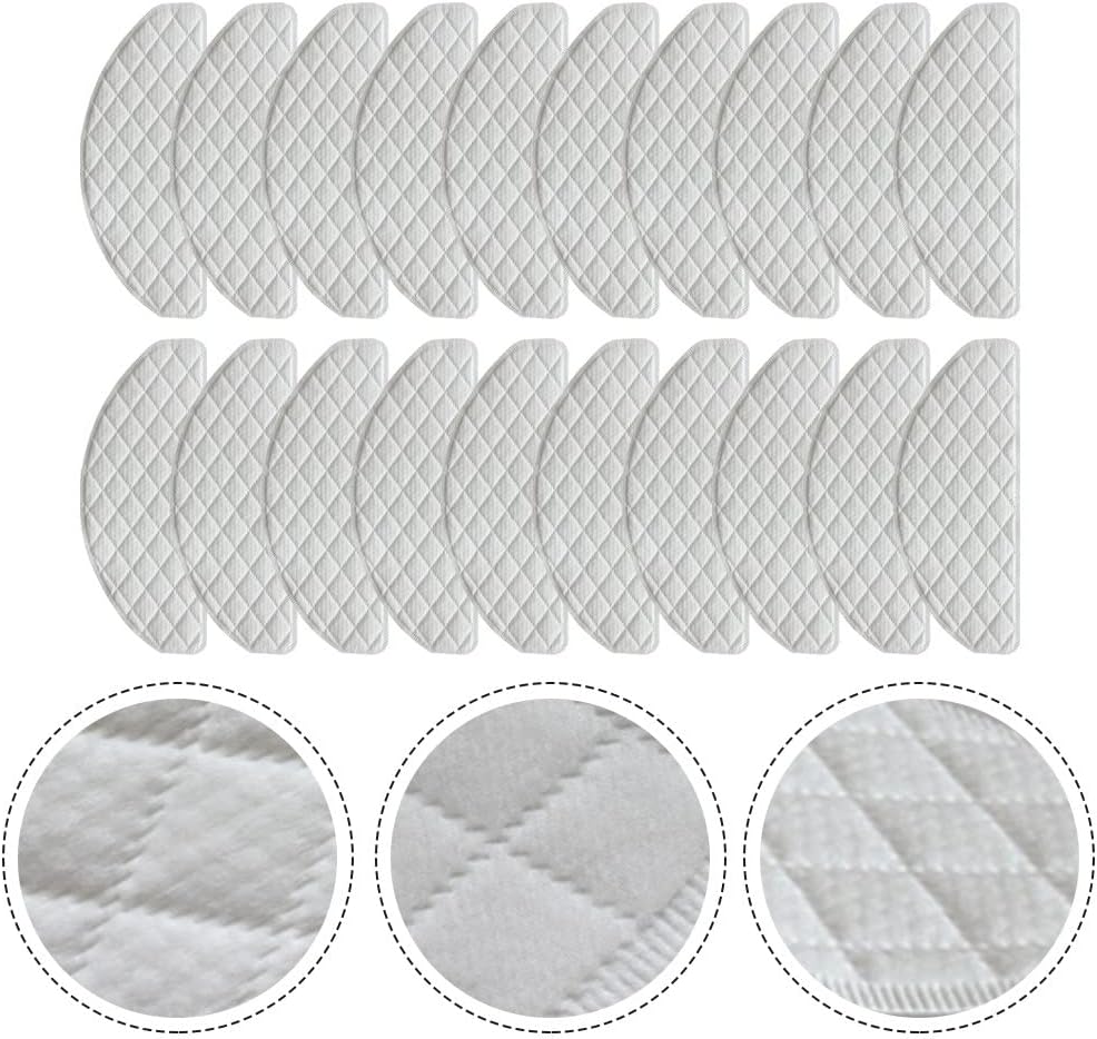 Juego de 20 unidades  apto para aspiradora Imou L11-A L11, almohadilla de microfibra de tela de microfibra para lavado en seco y húmedo, trapos para