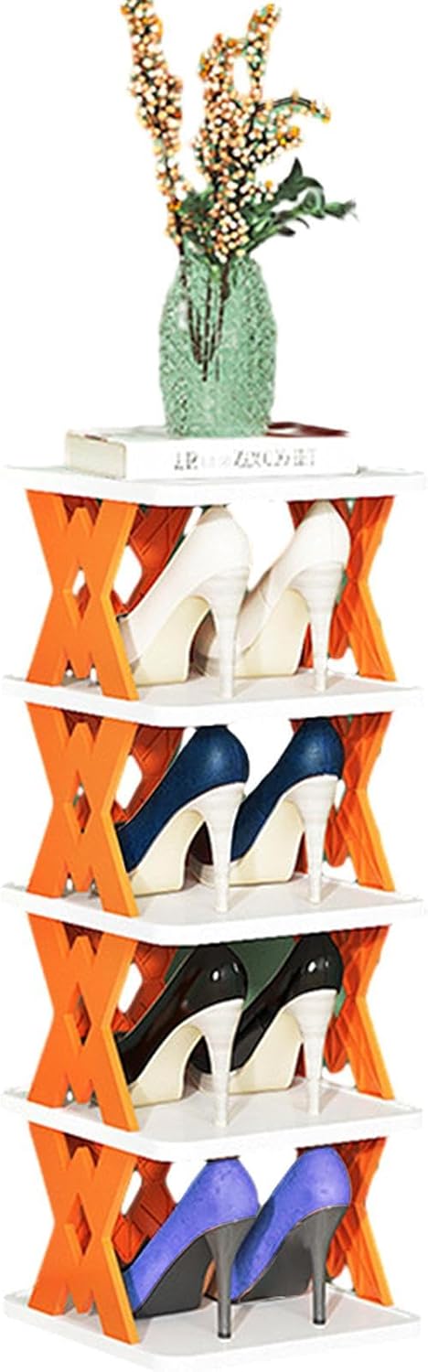Armario de almacenamiento de zapatos, zapatero plegable portátil, zapatero esquinero, organizador de zapatos con puertas, zapatero plegable,