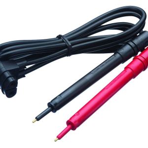 IDEAL INDUSTRIES INC. 61-070 Cables de prueba de 600 voltios para probadores de voltaje 61-065 y 61-076, color negro IDEAL INDUSTRIES INC. 61-070 Cables de prueba de 600 voltios para probadores de voltaje 61-065 y 61-076, color negro