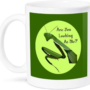 3dRose Taza de mantis rezando, 11 onzas 3dRose Taza de mantis rezando, 11 onzas