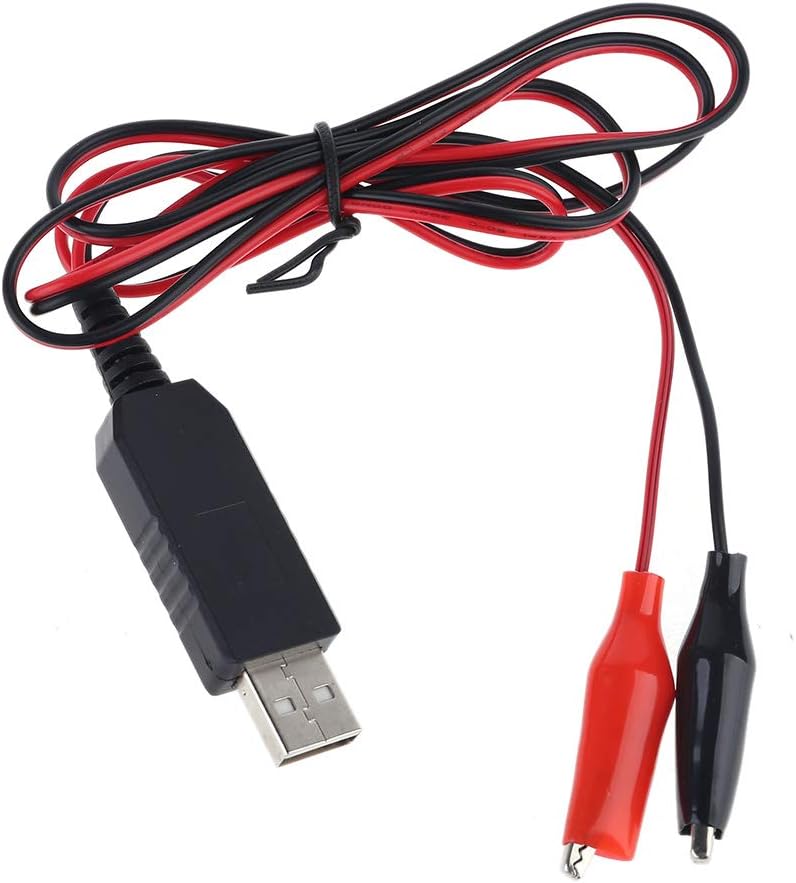 Usb 5V a 3V Aa AA Cable Eliminador de Batería, Cable de Alimentación de Batería Para Radio Led Juguete Eléctrico Ligero