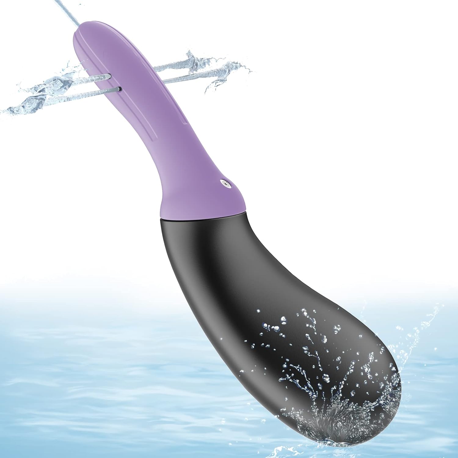 Ducha eléctrica para mujer  Bombilla de enema automática para hombres con 3 ángulos de ajuste  Kit de limpieza recargable con lavable a alta