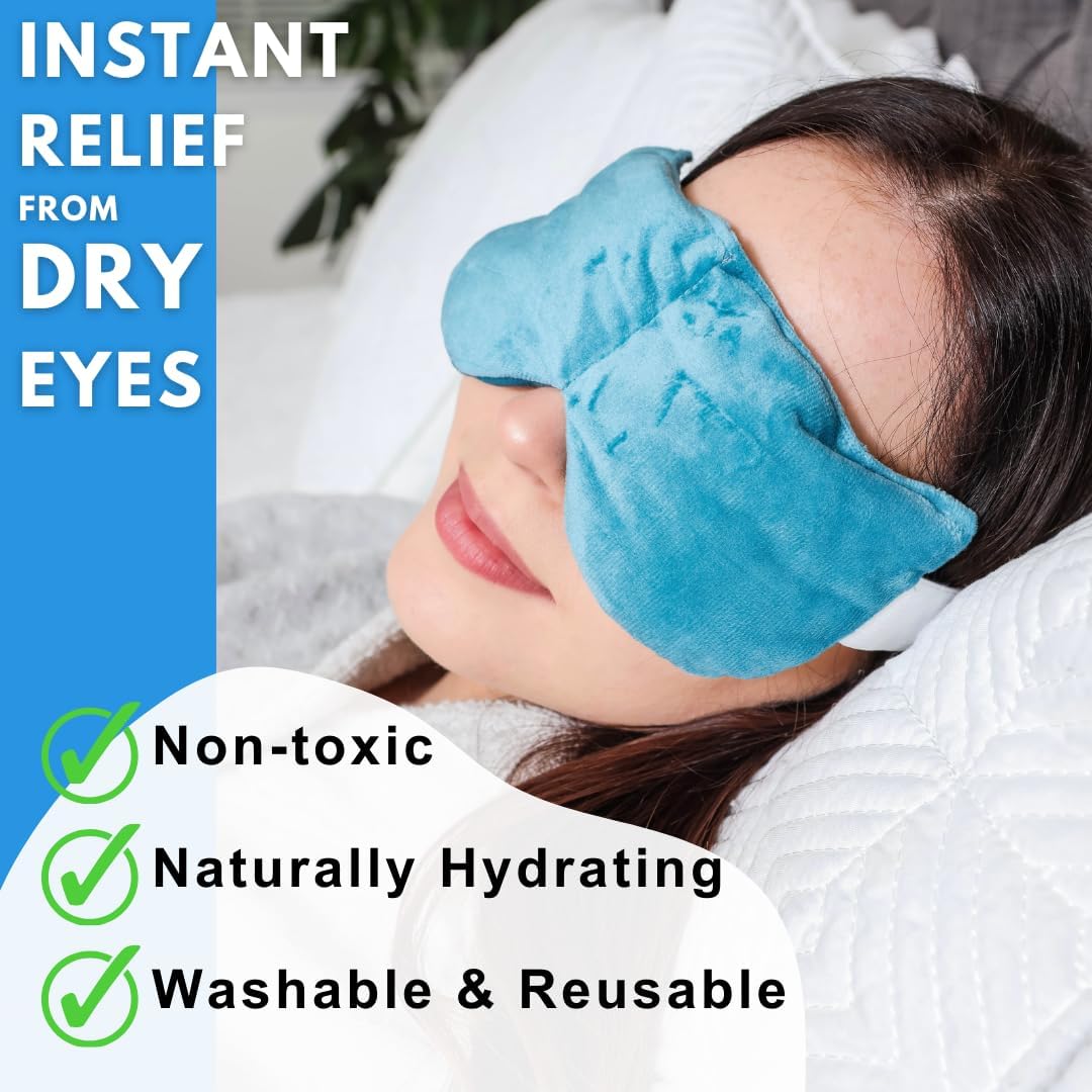 Solayman’s Compresión de ojos de calor húmedo  Compresión de ojos secos activada por microondas  Compresión de calor húmedo para ojos irritados –