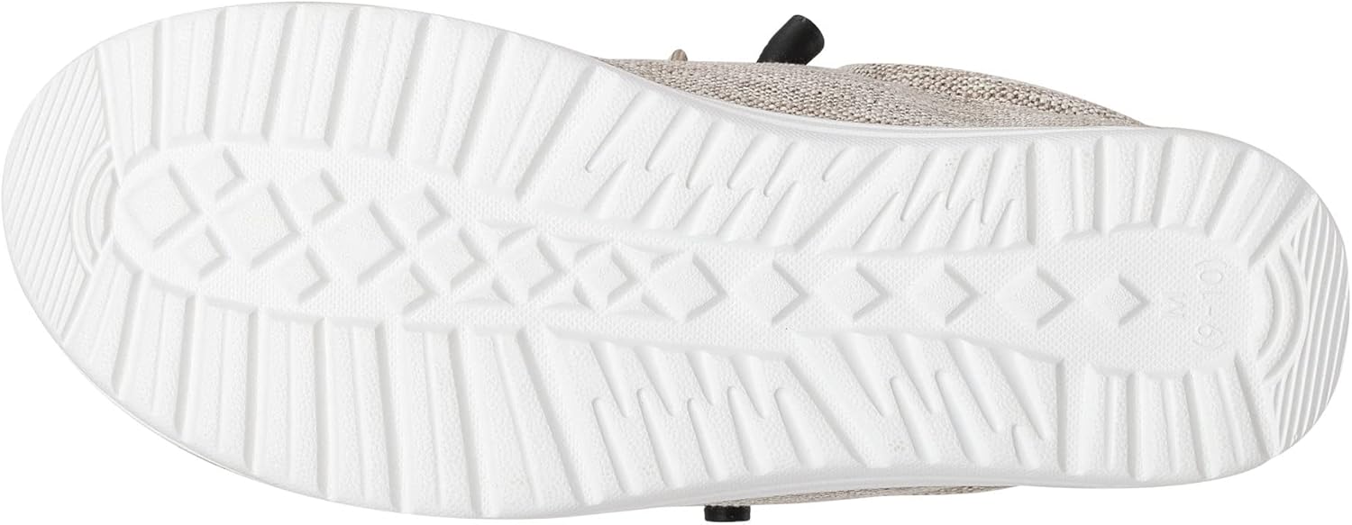 FOCO Men’s NFL Team Logo Lightweight Loafers Lace Up Cotton Knit Shoes