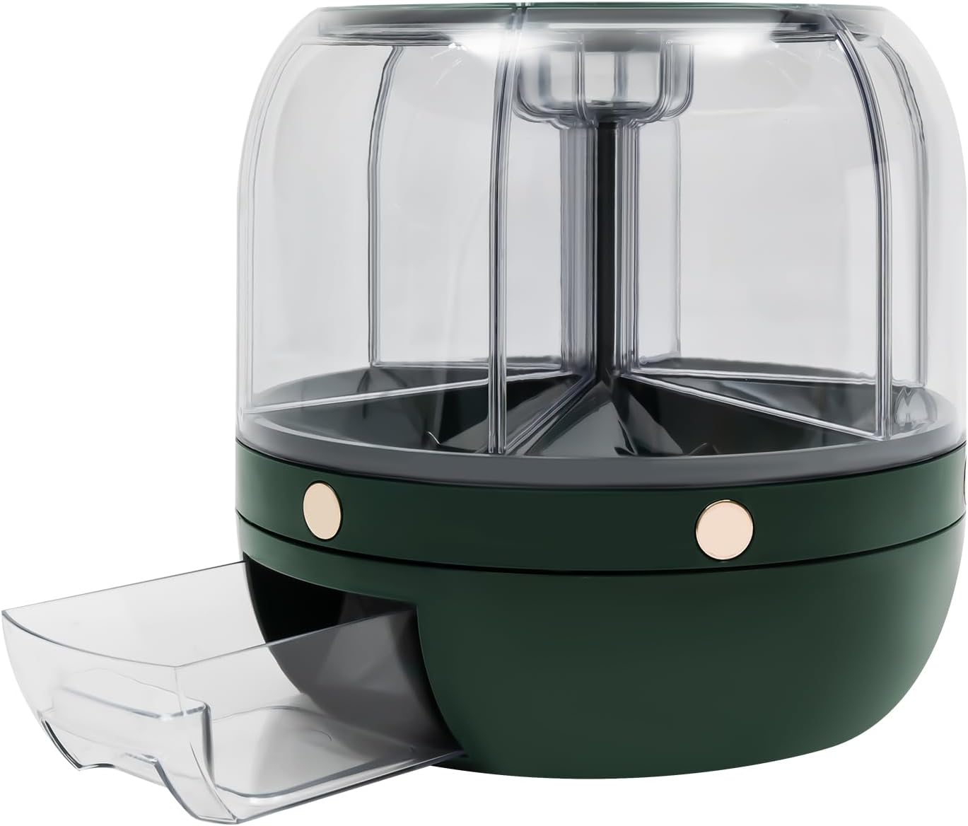 Tanque grande multigrano, Dispensador de grano seco de arroz de 6 compartimentos, Contenedor de almacenamiento de pellets de alimentos Tanque de