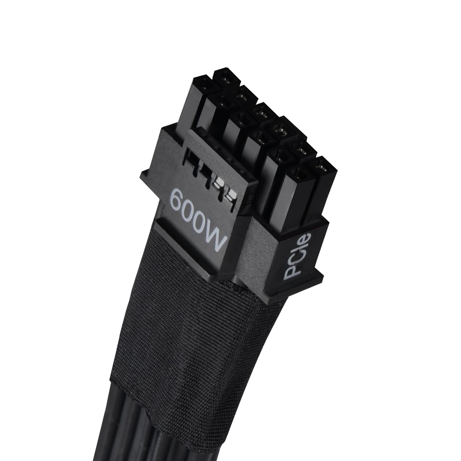 SilverStone Technology PP14-90 12+4 pines (PSU) a 12+4 pines (GPU) 90 en ángulo 12VHPWR PCIe Gen5 Cable, SST-PP14-90