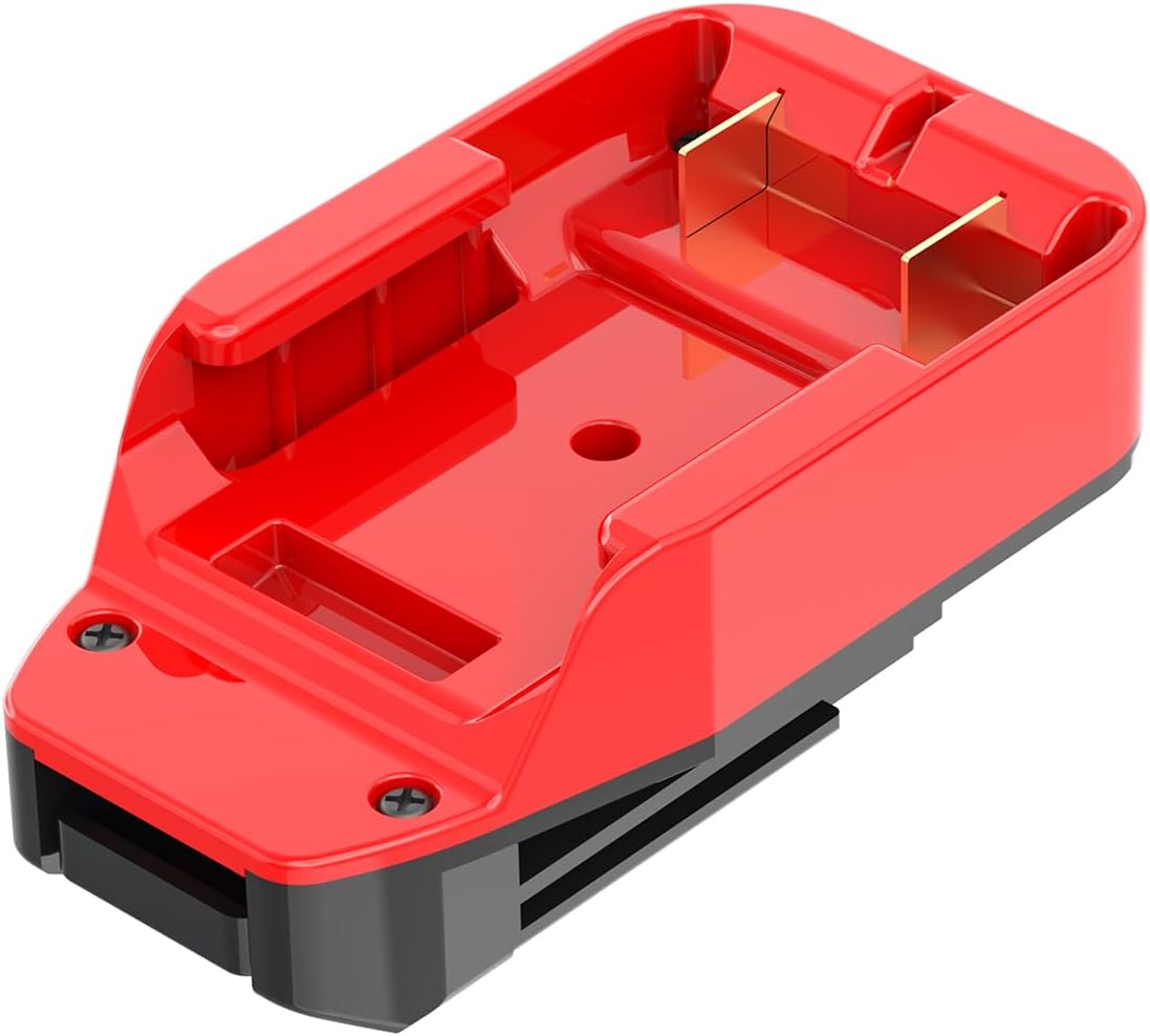 Adaptador de batería de doble herramienta para herramientas Black & Decker 20V MAX (no mayores de 18 V) y para cable Porter de 20 V MAX (no mayores