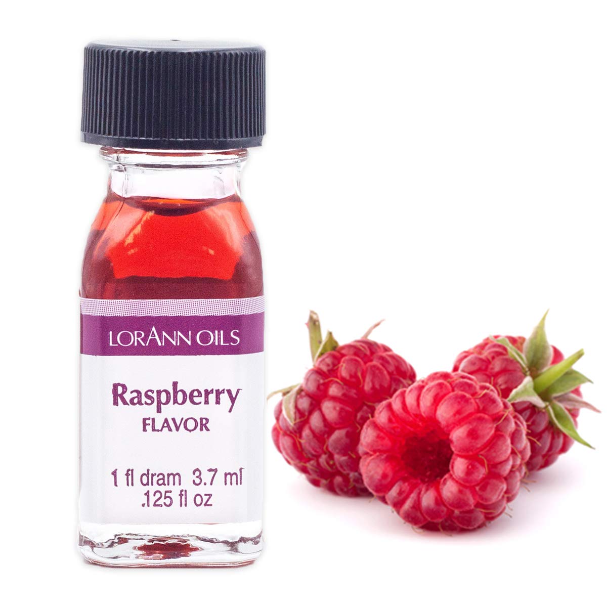 LorAnn Sabor Raspberry SS, 1 botella de dram (0.0125 fl oz – 0.1 fl oz – 1 cucharadita)