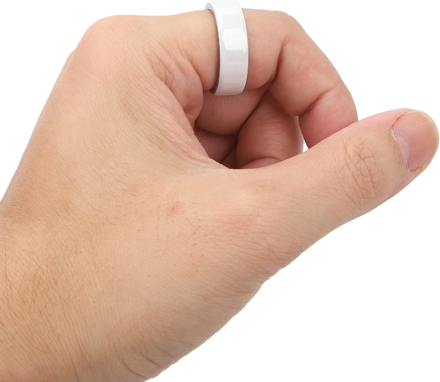 Asixxsix Anillo de salud inteligente con ritmo cardíaco, seguimiento del sueño, temperatura corporal, podómetro, oxígeno en sangre, Bluetooth 5.0,
