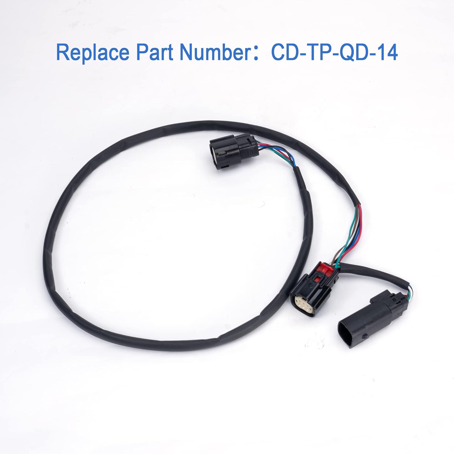 Rldym Arnés de cableado de desconexión rápida Tour Pack CD-TP-QD-14 compatible con Harley Davidson Tour Pak 2014-2022