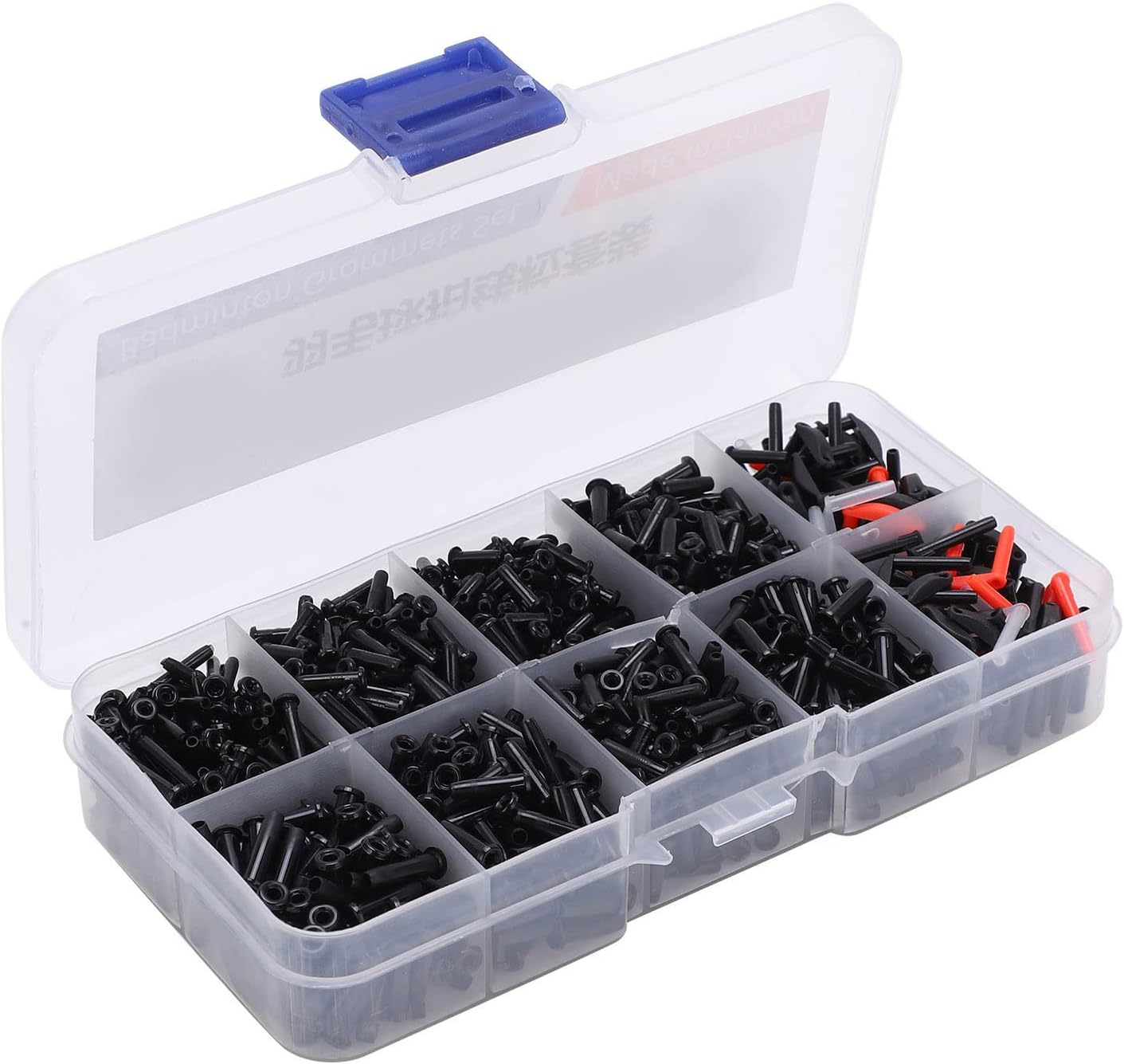 Keenso Powerti – Juego de ojales de bádminton, protector de cuerda de cubo de raqueta, herramientas de cuerda para una fácil reparación