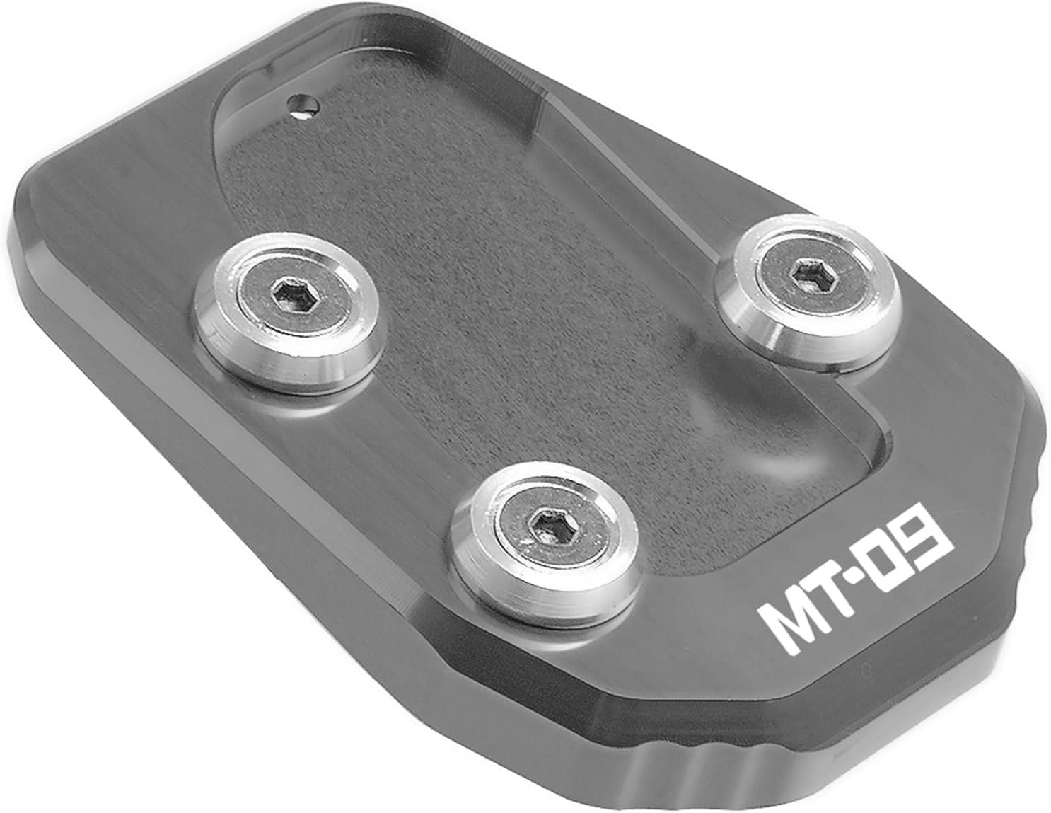 CNC aluminio Motorcycle Kickstand Side Stand Enlarge Extension for Yamaha Tracer MT-09 2013-2021 (Color  Gray Tracer 900gGT)