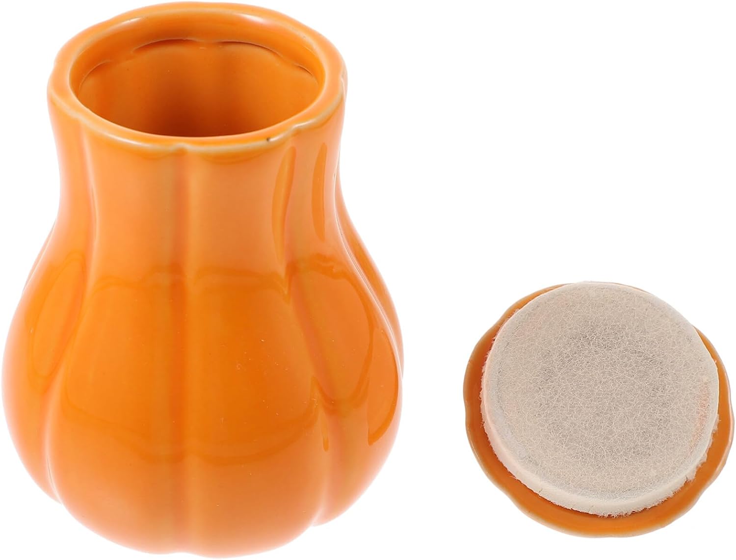 Amosfun Tarros Tarro de caramelo Tanque de almacenamiento Contenedor de caramelo Tarro de cocina de cerámica Recipiente de té Recipiente de té Tarro