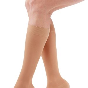 Duomed Transparente, 15-20 mmHg, Altura de la pantorrilla, Punta Cerrada Duomed Transparente, 15-20 mmHg, Altura de la pantorrilla, Punta Cerrada