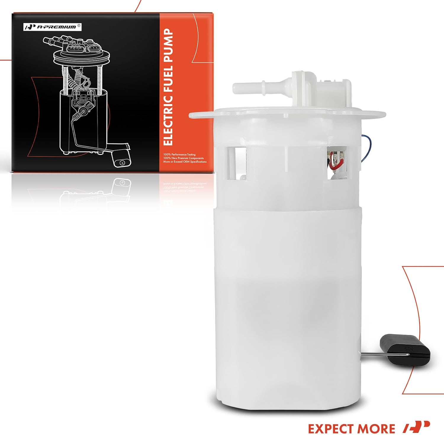 A-Premium Conjunto de módulo de bomba de combustible eléctrica con unidad de envío compatible con Nissan Sentra 2002 2003 2004 2005 2006, 1.8L 2.5L,