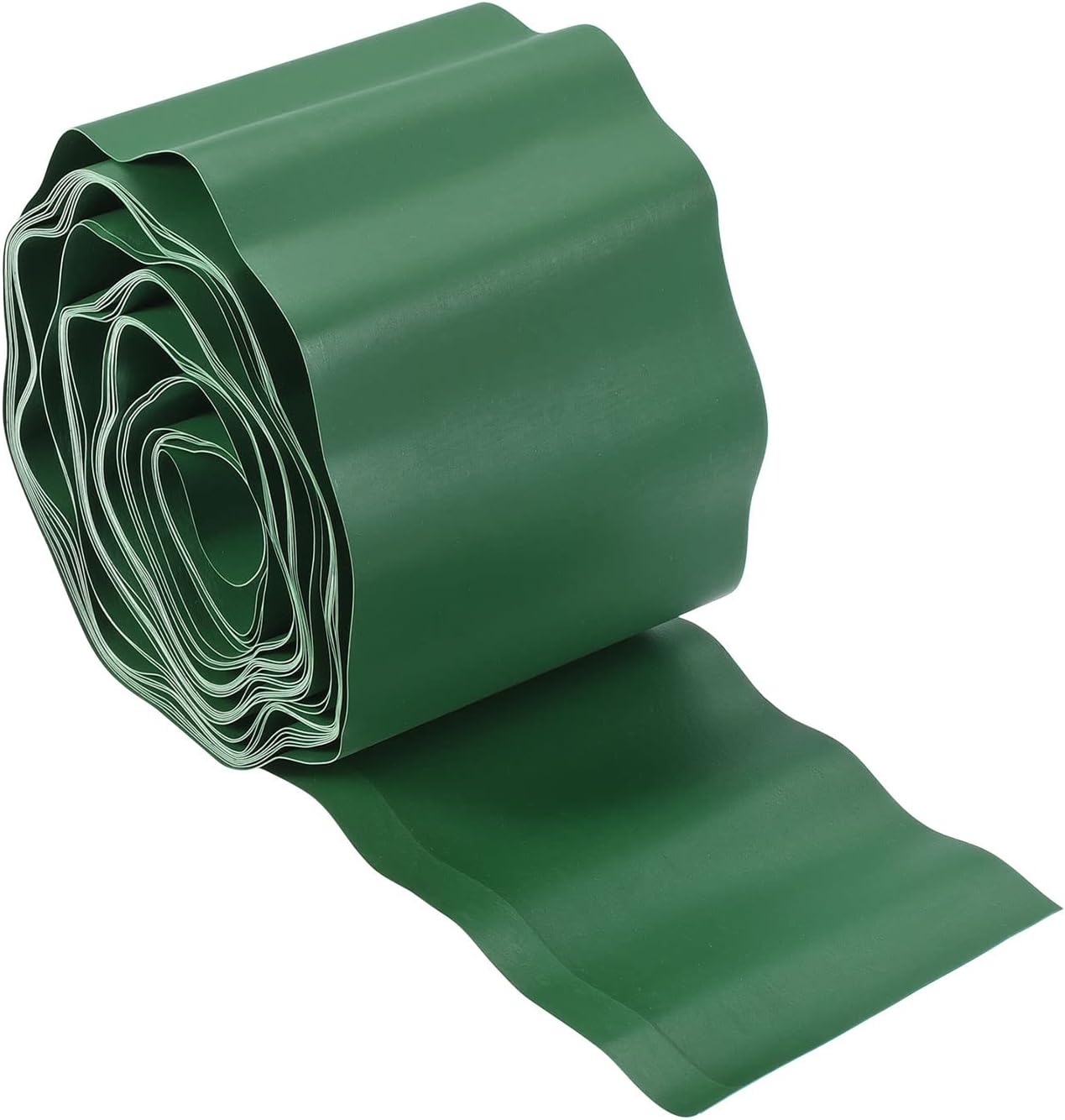 MECCANIXITY Borde de césped flexible de 29.5 x 0.33 pies, rollo de borde de plástico para jardín, borde de césped, borde de flores, tira de barrera