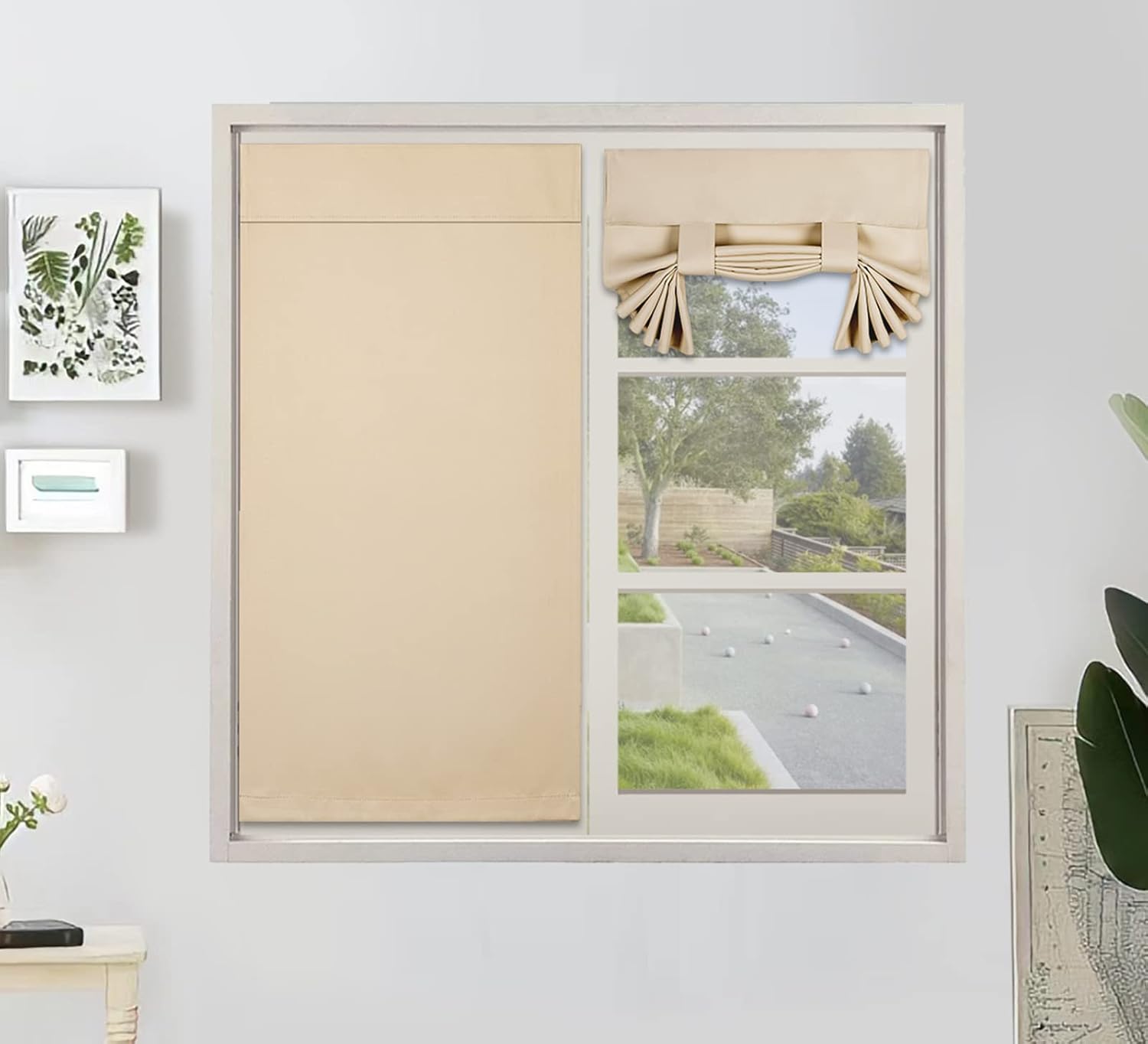 PI Cortina opaca para puerta, privacidad con aislamiento térmico, cortina de puerta francesa para puerta de cristal, aula, puerta corredera, cortina