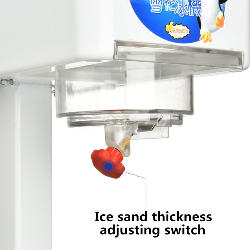 CGOLDENWALL Comercial eléctrico mini máquina de arena de hielo comercialuso doméstico DIY máquina de helado de frutas fabricante de helados