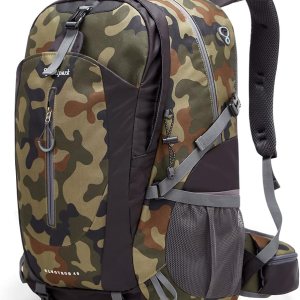 SPEEDPARK Mochila de senderismo impermeable de 40 litros con cubierta para lluvia, mochilas de viaje para senderismo al aire libre para hombres y SPEEDPARK Mochila de senderismo impermeable de 40 litros con cubierta para lluvia, mochilas de viaje para senderismo al aire libre para hombres y