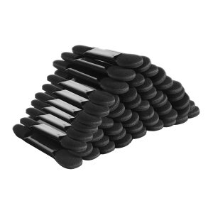 Neuorge 50 aplicadores desechables de sombra de ojos, esponja profesional de doble cara, brochas de sombra de ojos, herramientas cosméticas de Neuorge 50 aplicadores desechables de sombra de ojos, esponja profesional de doble cara, brochas de sombra de ojos, herramientas cosméticas de