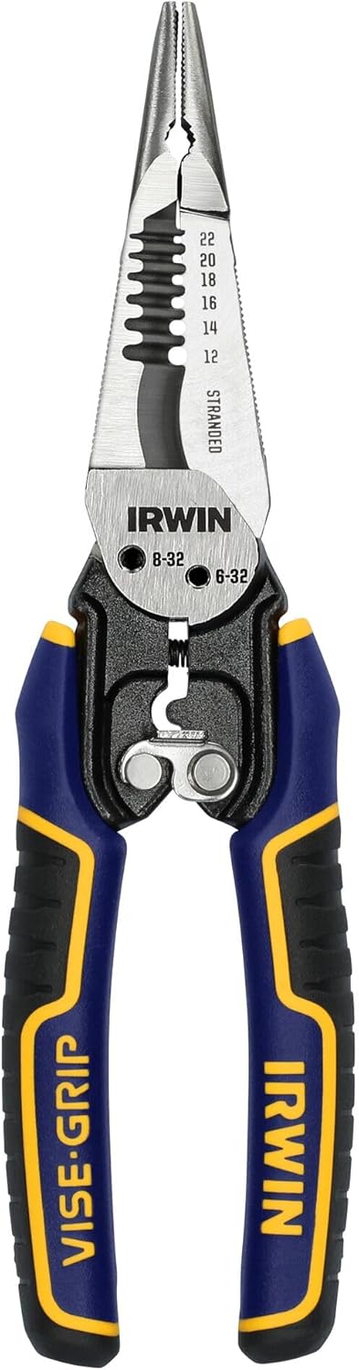 IRWIN VISE-GRIP Pelacables, multifunción 7 en 1 (IWHT84002)
