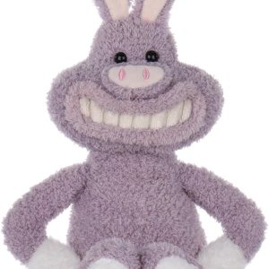 Apricot Lamb Juguetes de peluche sonriente púrpura conejito conejo peluche suave perfecto para niños 9.5 pulgadas Apricot Lamb Juguetes de peluche sonriente púrpura conejito conejo peluche suave perfecto para niños 9.5 pulgadas