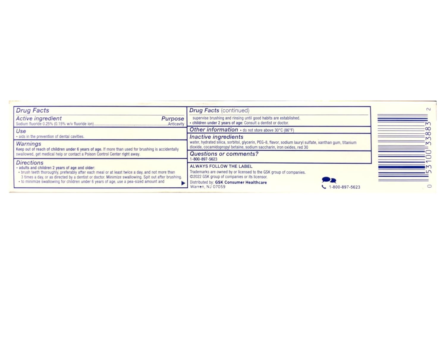 Aquafresh Pasta dental blanqueadora extrema con flúor, 5.6 onzas